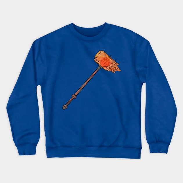 War hammer Crewneck Sweatshirt by maplefoot